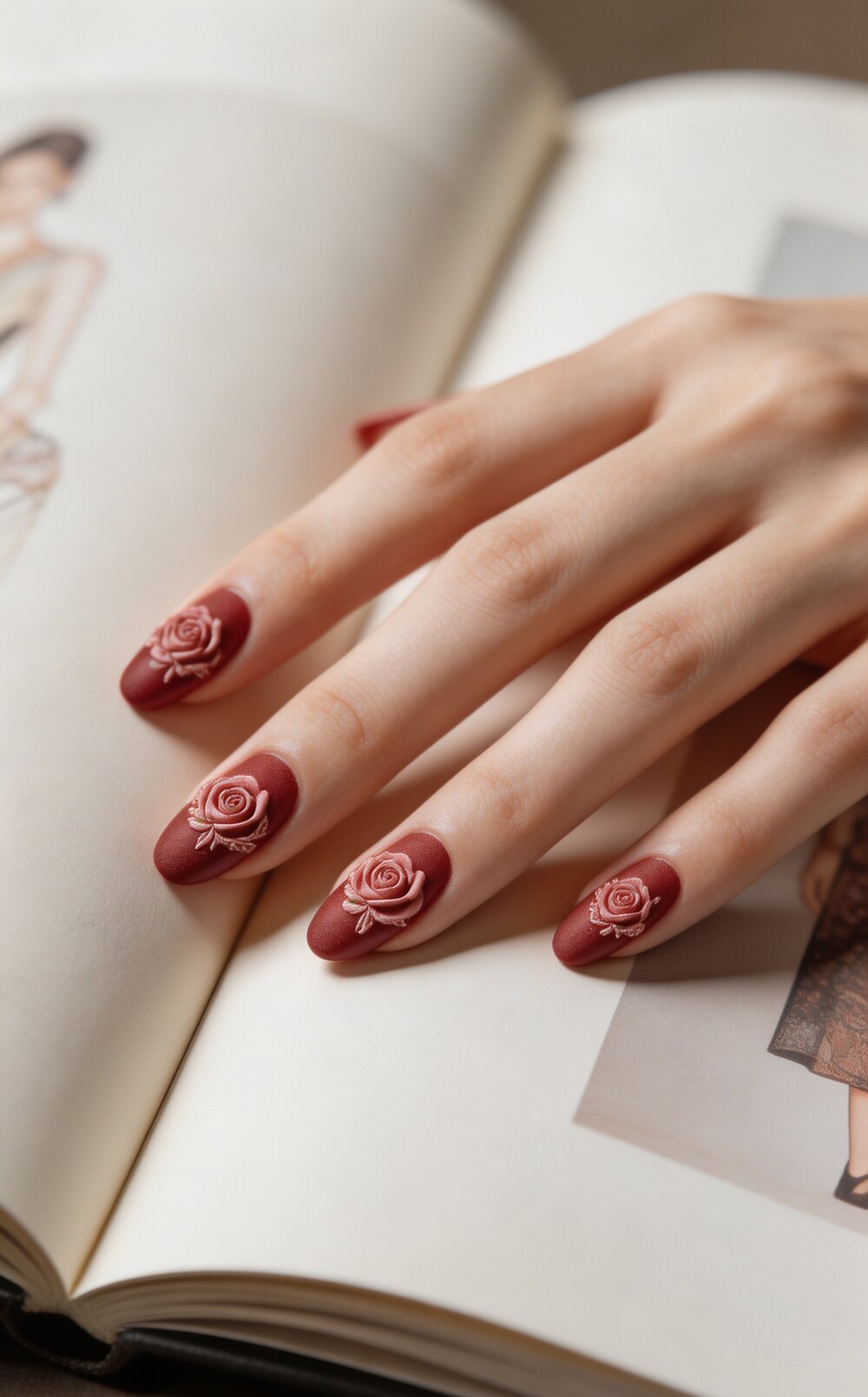 40 Eye-Catching Red Nail Designs You'll Love – inspiration image 36