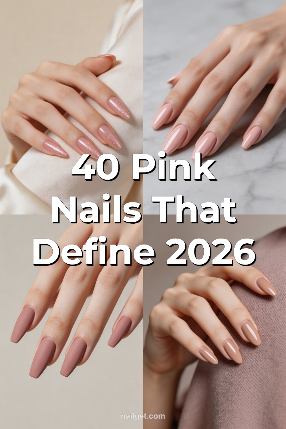 40 Pink Nails That Define 2026