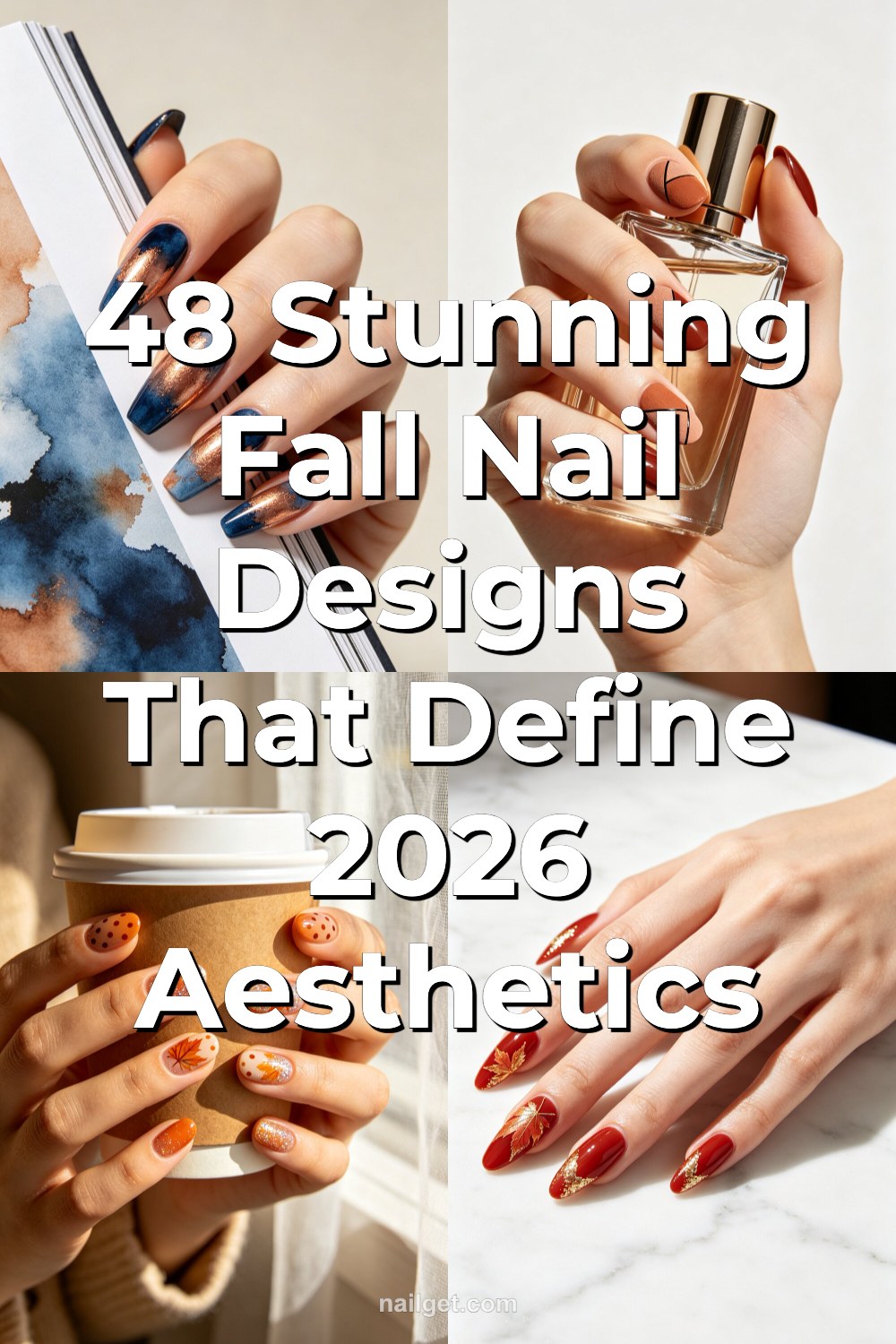 48 Stunning Fall Nail Designs That Define 2026 Aesthetics Pinterest cover image