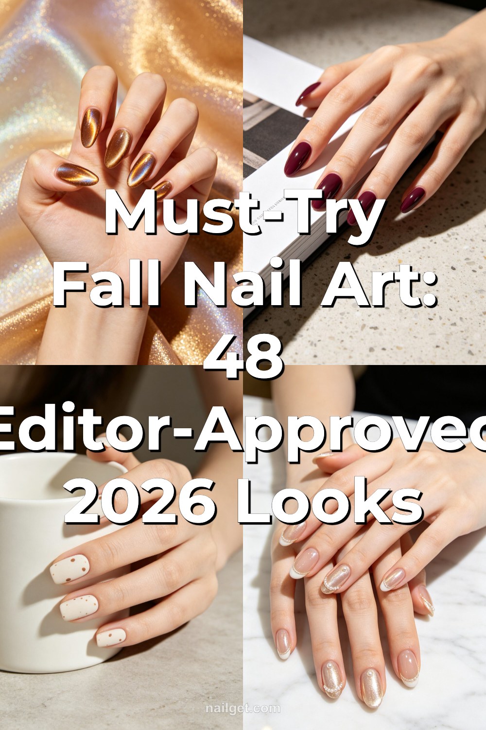 Must-Try Fall Nail Art: 48 Editor-Approved 2026 Looks Pinterest cover image
