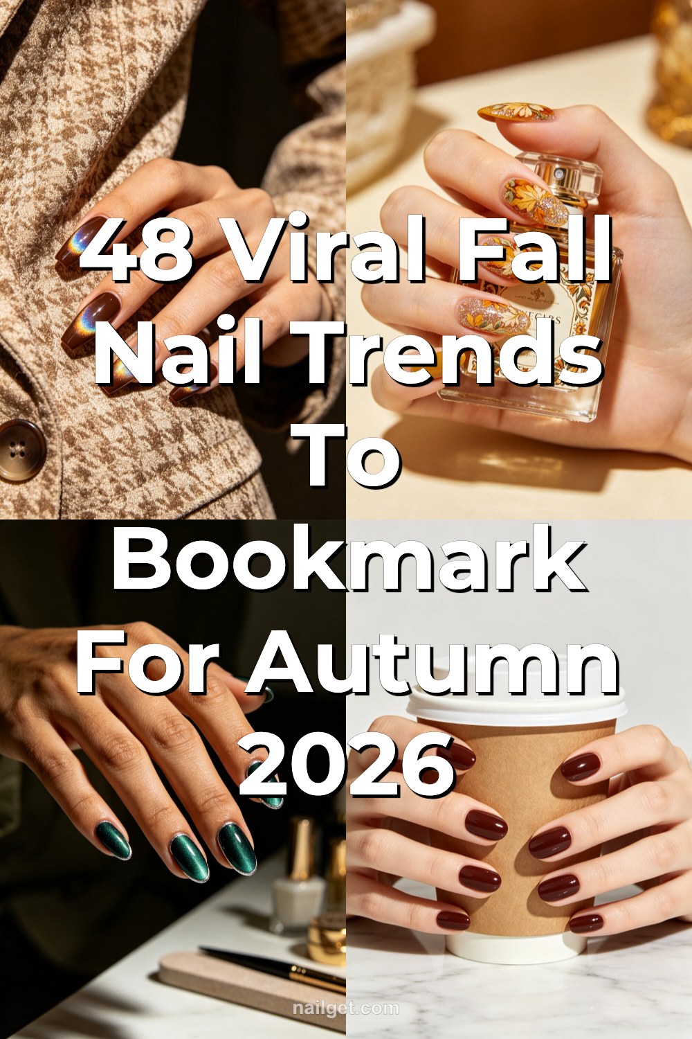48 Viral Fall Nail Trends to Bookmark for Autumn 2026 Pinterest cover image