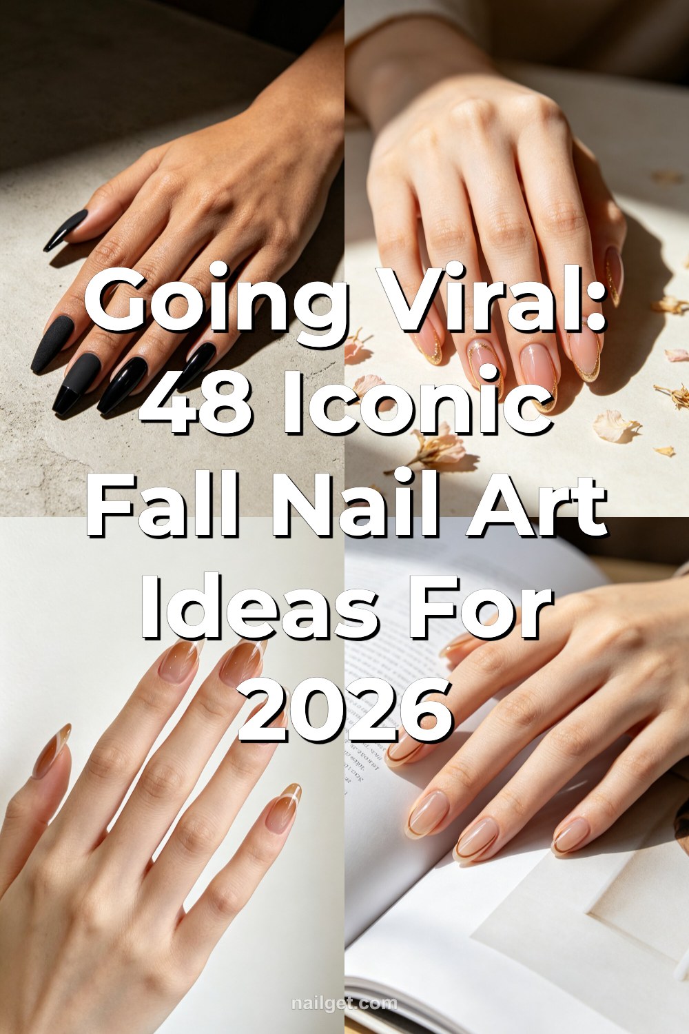 Going Viral: 48 Iconic Fall Nail Art Ideas for 2026 Pinterest cover image