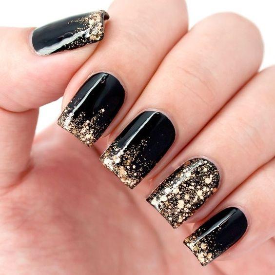 80 Incredible Black Nail Art Designs for Women and Girls img 33