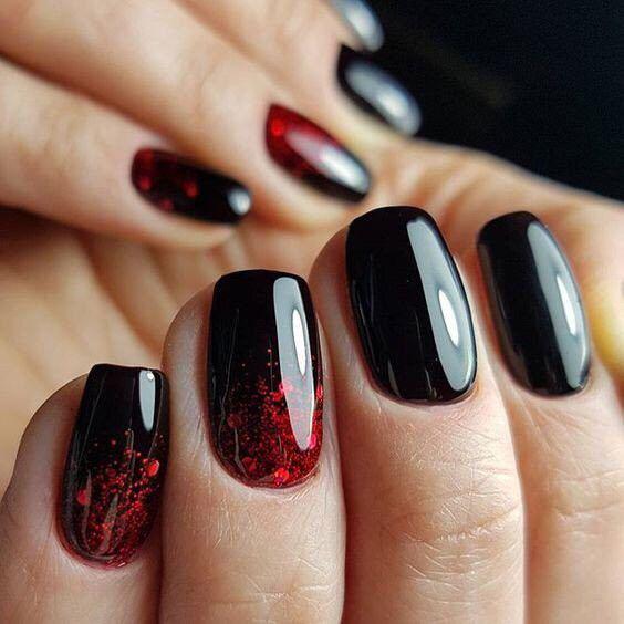 80 Incredible Black Nail Art Designs for Women and Girls img 56