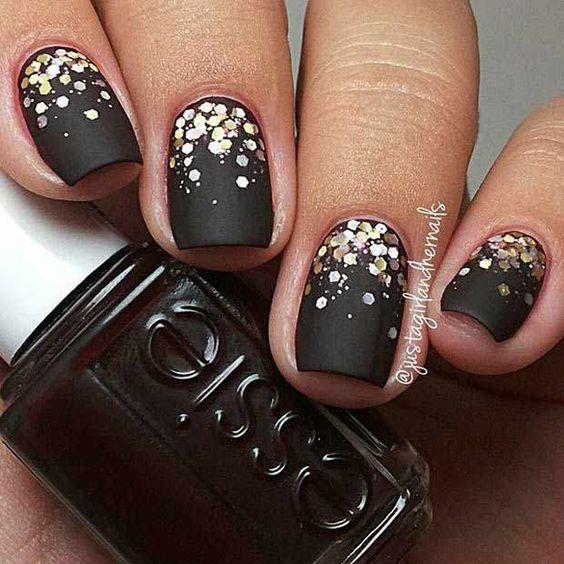 80 Incredible Black Nail Art Designs for Women and Girls img 64