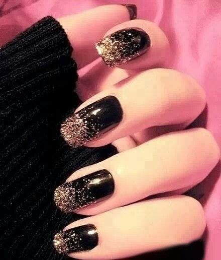 80 Incredible Black Nail Art Designs for Women and Girls img 68