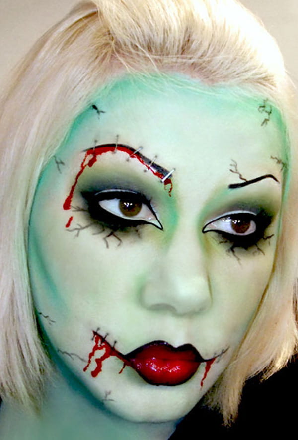 100+ Scary And Unique Halloween Makeup Ideas img 1