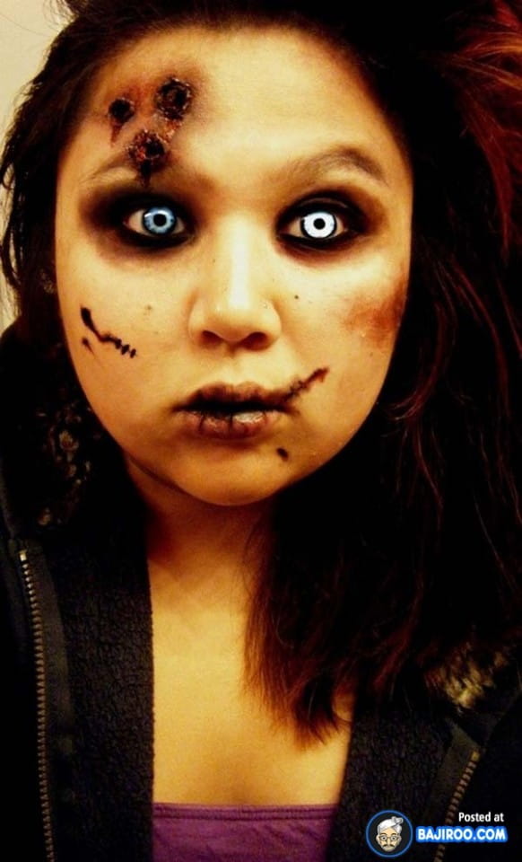 100+ Scary And Unique Halloween Makeup Ideas img 100