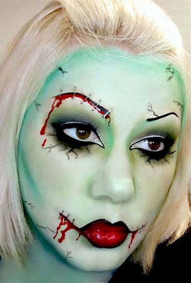 100+ Scary And Unique Halloween Makeup Ideas img 14