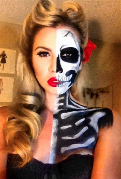 100+ Scary And Unique Halloween Makeup Ideas img 18