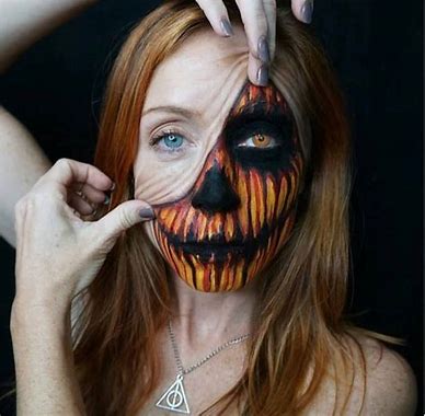 100+ Scary And Unique Halloween Makeup Ideas img 49