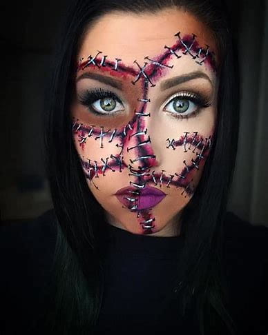 100+ Scary And Unique Halloween Makeup Ideas img 51