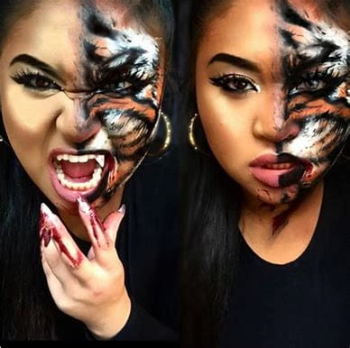 100+ Scary And Unique Halloween Makeup Ideas img 54