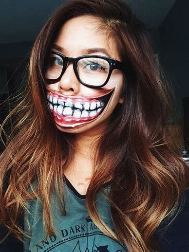 100+ Scary And Unique Halloween Makeup Ideas img 92