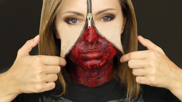 100+ Scary And Unique Halloween Makeup Ideas img 99