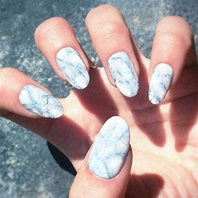 33 Fabulous Marble Nails You Need to See img 29