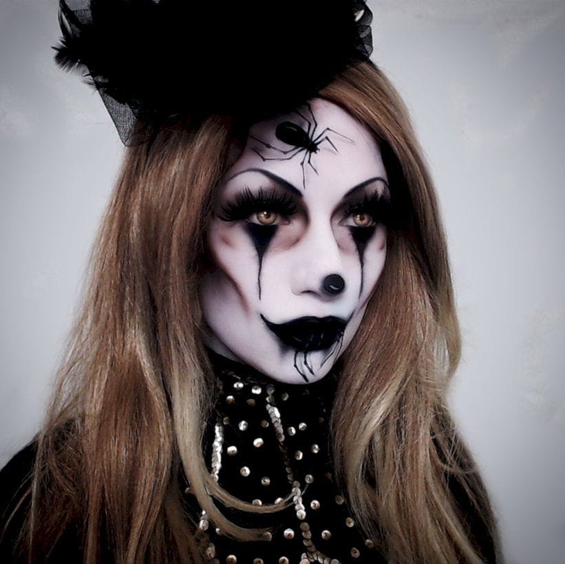 50+ Gorgeous Skull Makeup ideas To Try 2018 Halloween img 18