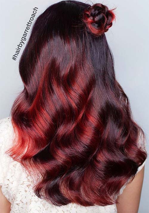 80+ Best Red Brown Hair Color Ideas of 2018 img 32