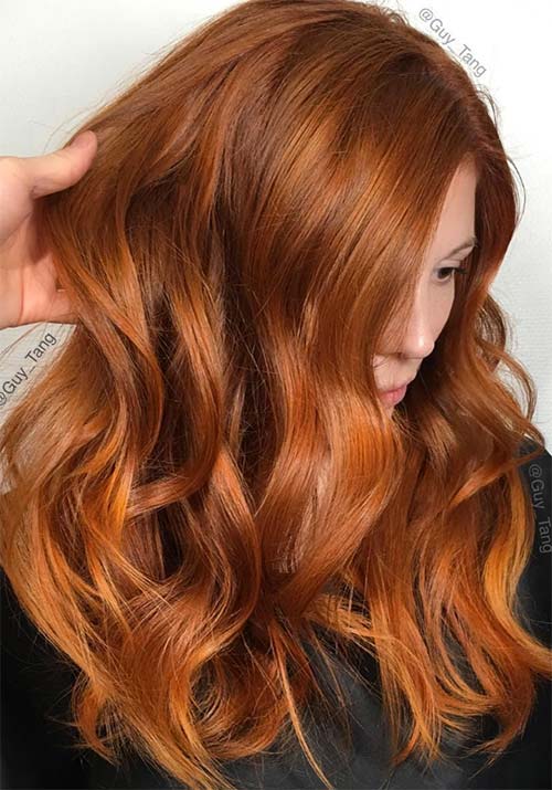 80+ Best Red Brown Hair Color Ideas of 2018 img 36