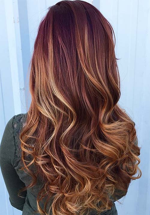 80+ Best Red Brown Hair Color Ideas of 2018 img 48