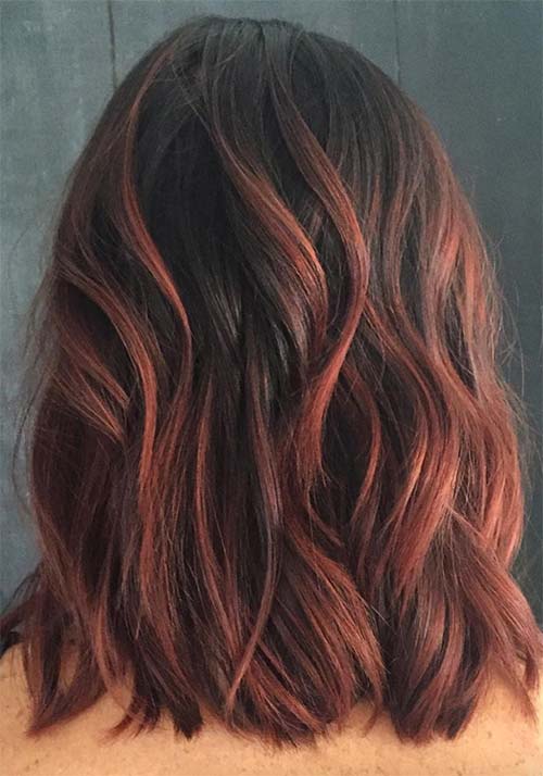 80+ Best Red Brown Hair Color Ideas of 2018 img 55