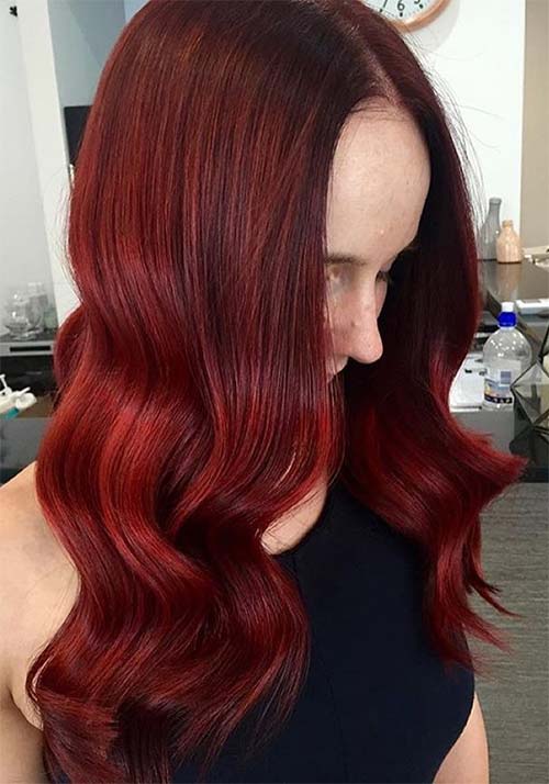 80+ Best Red Brown Hair Color Ideas of 2018 img 56