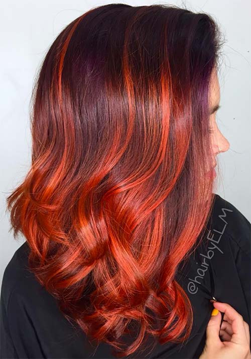 80+ Best Red Brown Hair Color Ideas of 2018 img 60