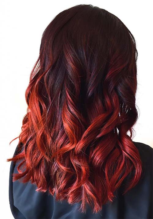 80+ Best Red Brown Hair Color Ideas of 2018 img 71