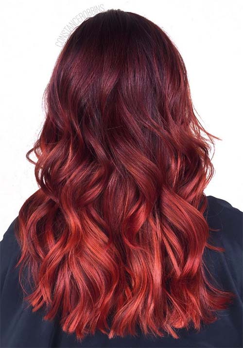 80+ Best Red Brown Hair Color Ideas of 2018 img 72