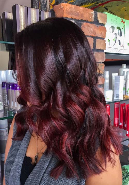 80+ Best Red Brown Hair Color Ideas of 2018 img 74