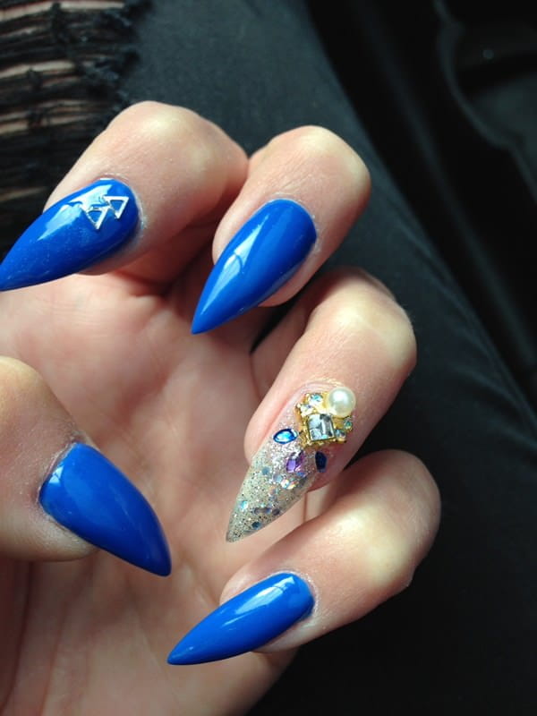 60+ Cool Stiletto Nails Designs To Try img 25