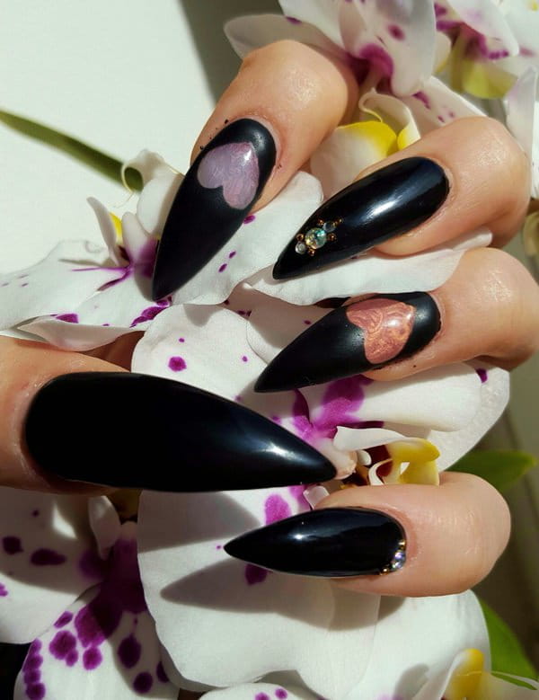 60+ Cool Stiletto Nails Designs To Try img 30