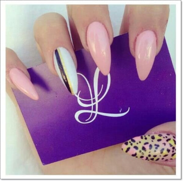 60+ Cool Stiletto Nails Designs To Try img 55