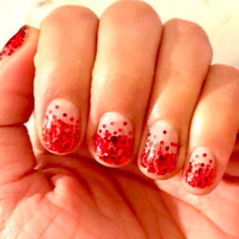 100+ Easy Valentine’s Day Nail Art Ideas 2019 img 42