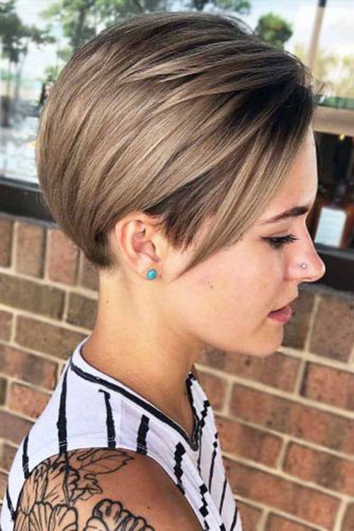 70+ Short Hairstyles and Haircuts for Short Hair in 2019 img 61