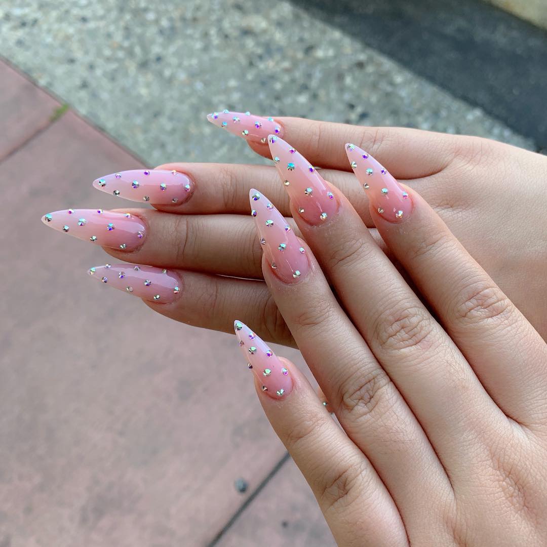 100 Bright Summer Nail Designs 2019 images 1