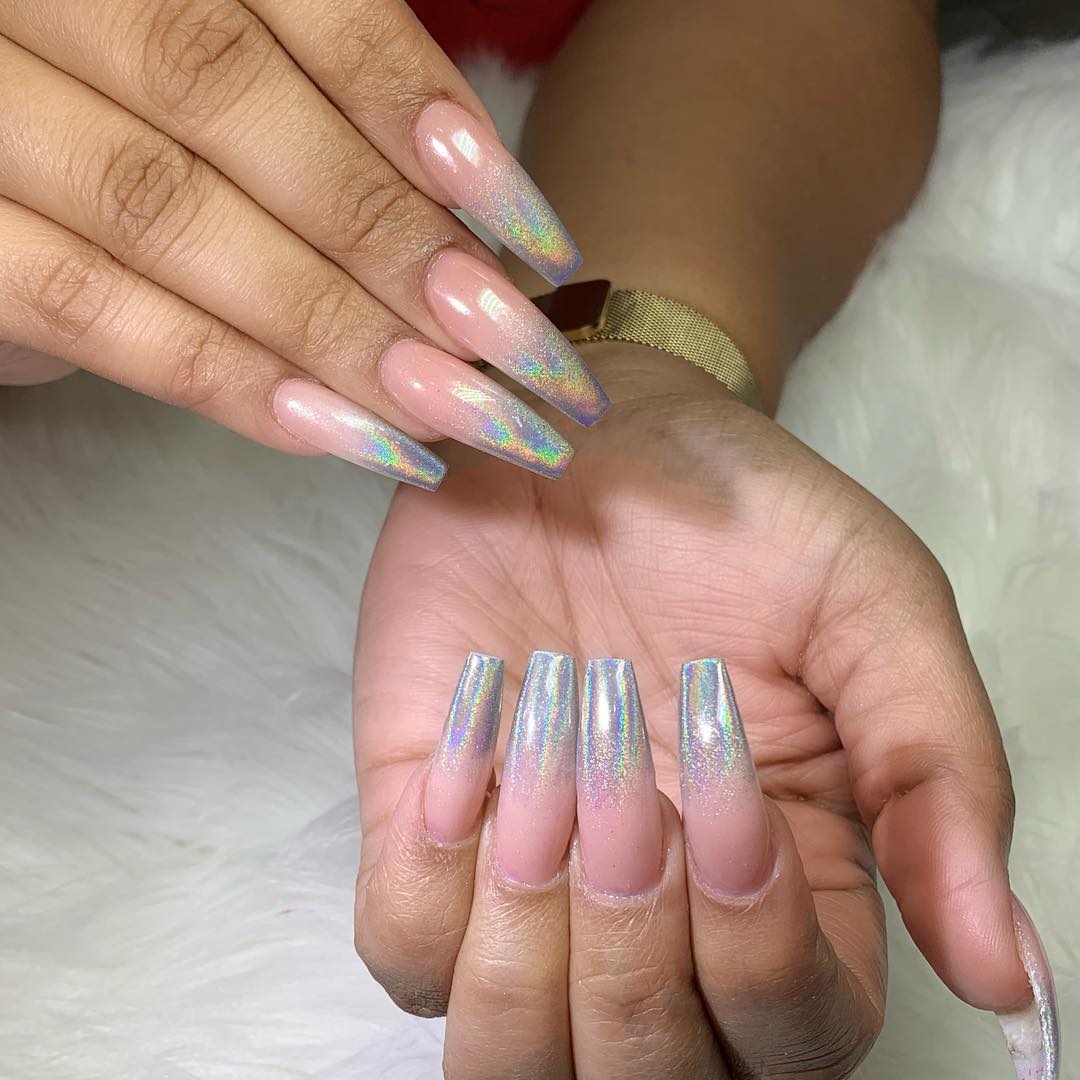 100 Bright Summer Nail Designs 2019 images 42