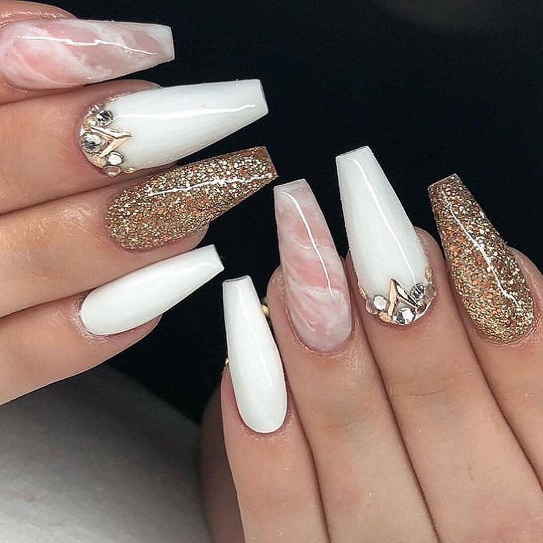 100 Bright Summer Nail Designs 2019 images 33