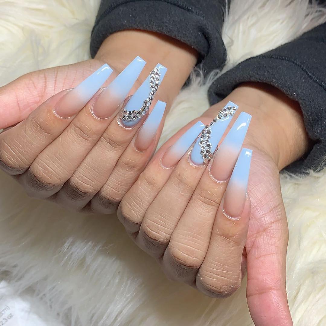 100 Bright Summer Nail Designs 2019 images 43