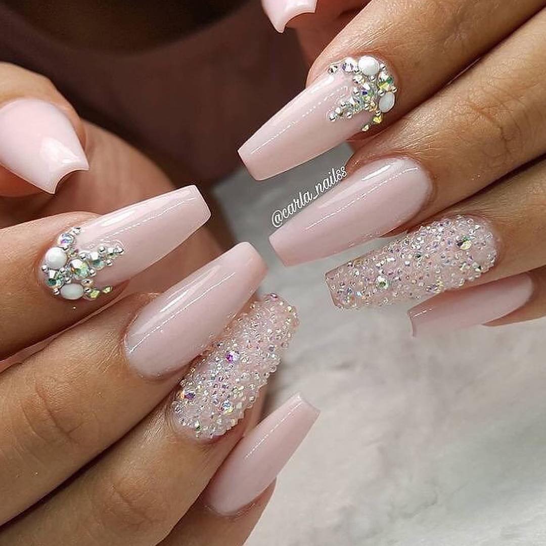 100 Bright Summer Nail Designs 2019 images 44