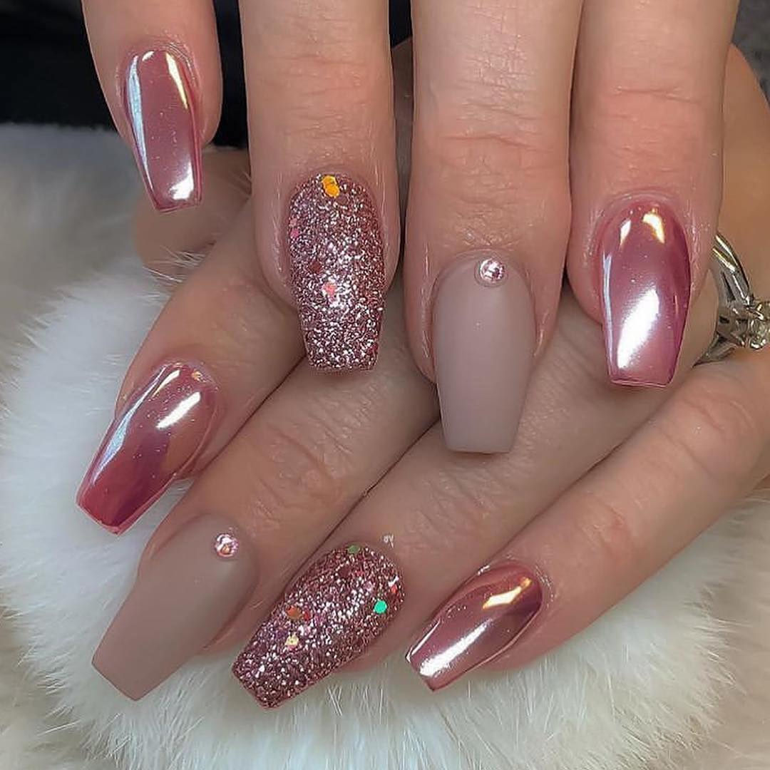 100 Bright Summer Nail Designs 2019 images 48