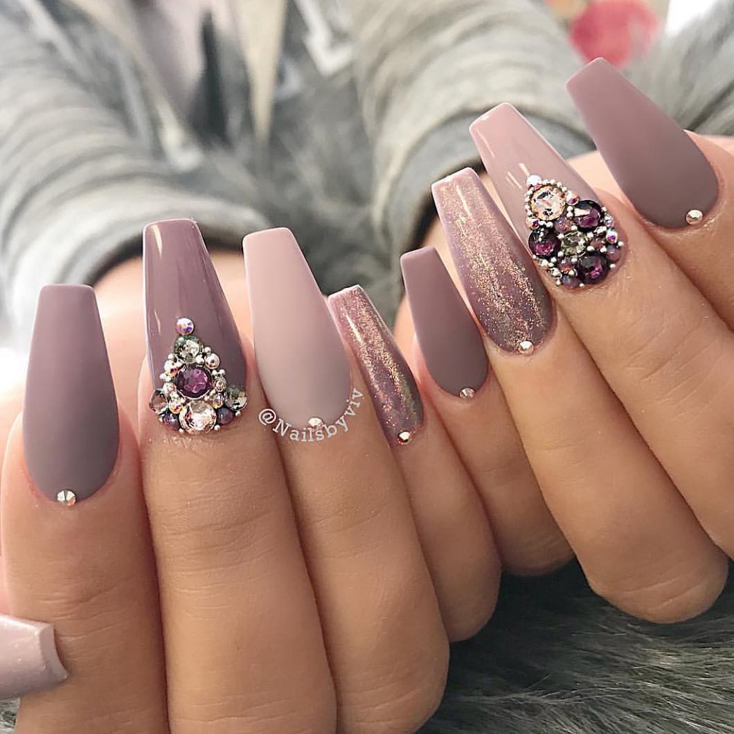 100 Bright Summer Nail Designs 2019 images 66