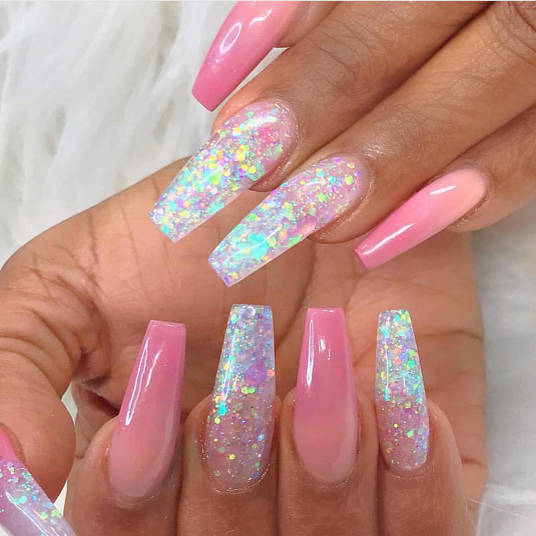 100 Bright Summer Nail Designs 2019 images 67