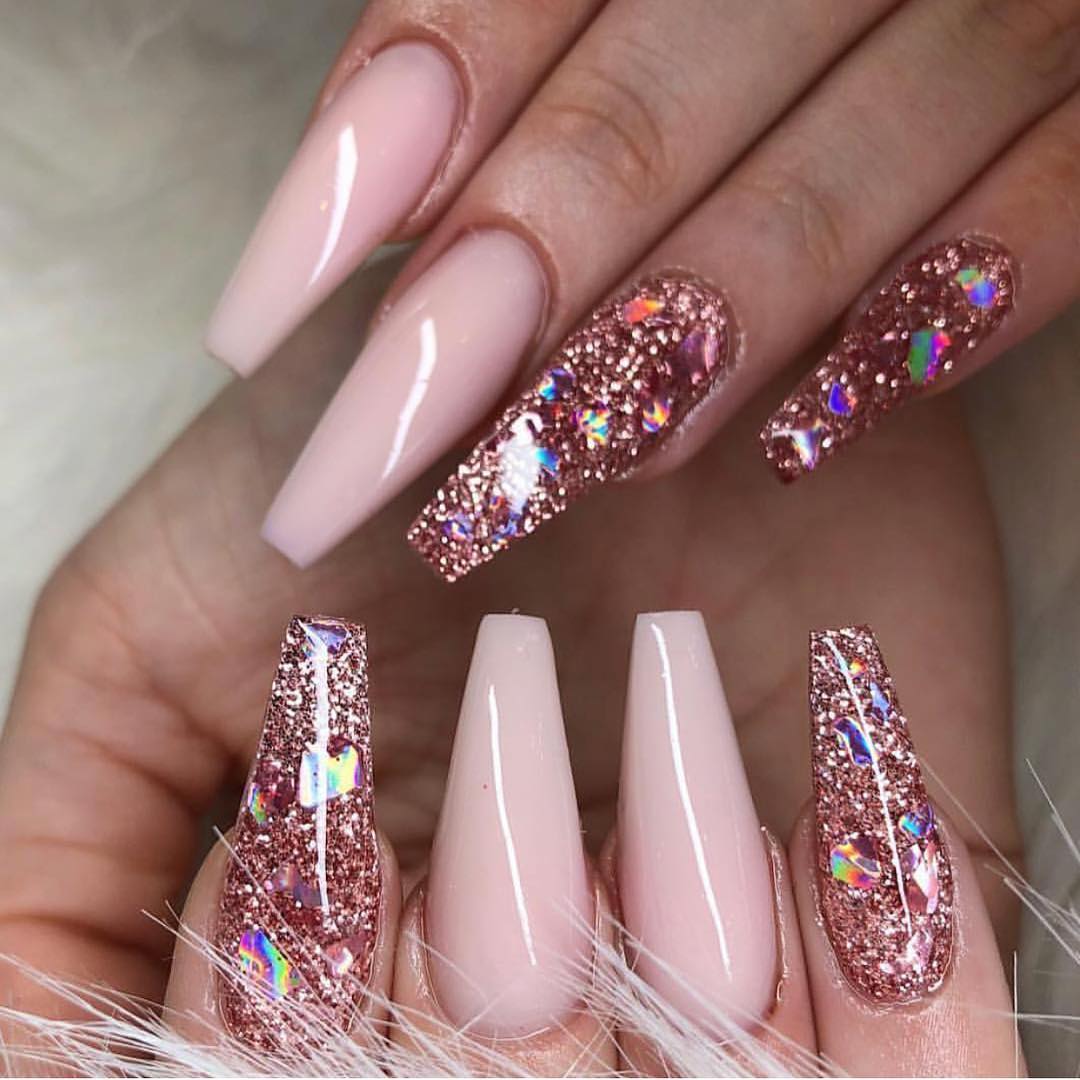 100 Bright Summer Nail Designs 2019 images 72