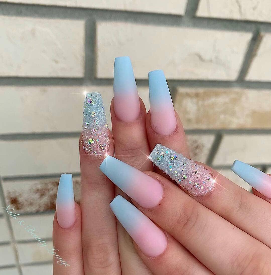 100 Bright Summer Nail Designs 2019 images 73