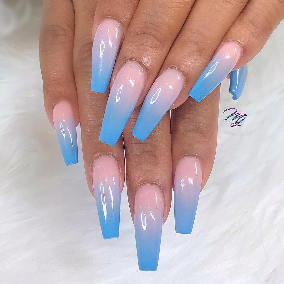 100 Bright Summer Nail Designs 2019 images 76