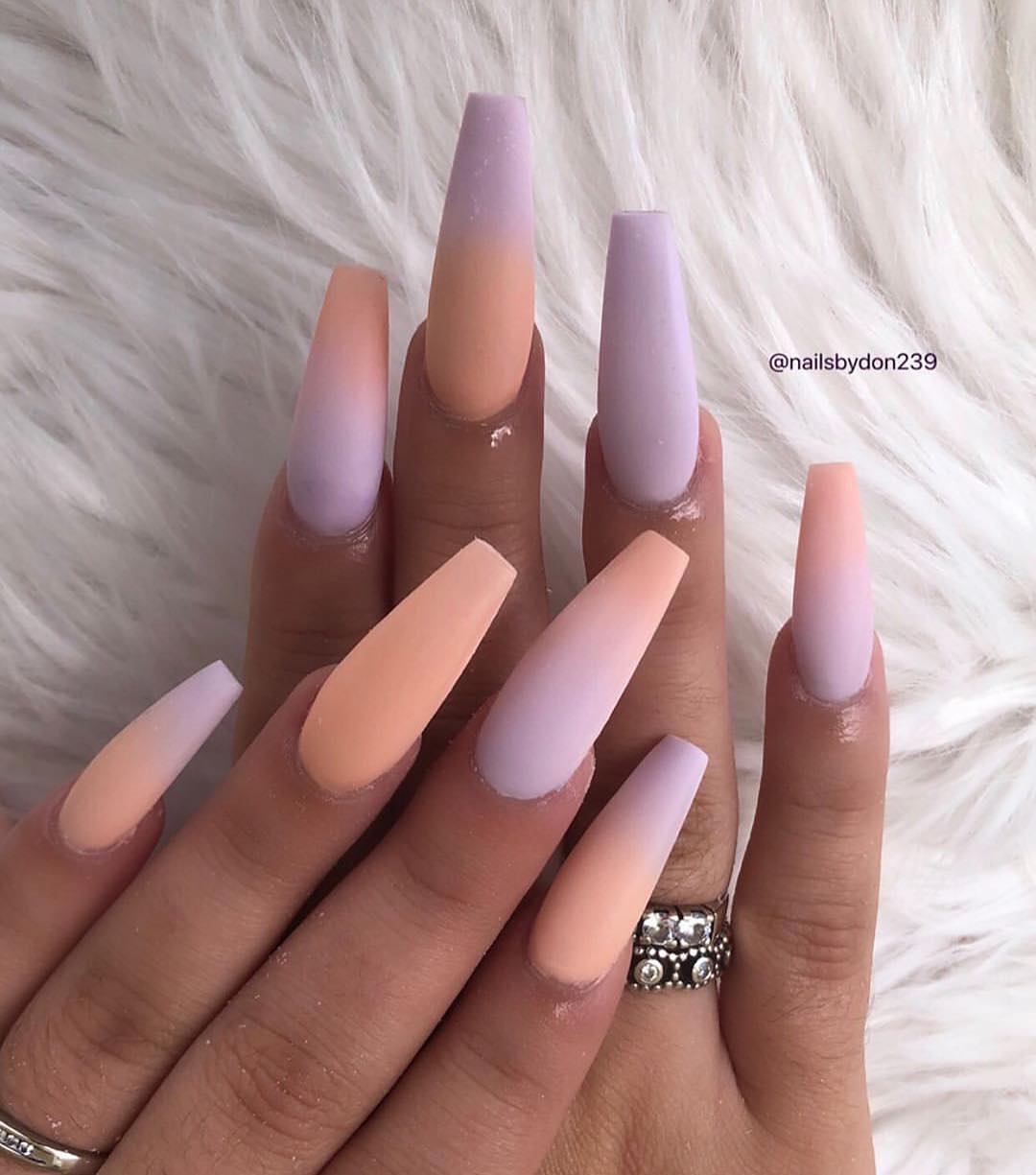 100 Bright Summer Nail Designs 2019 images 81