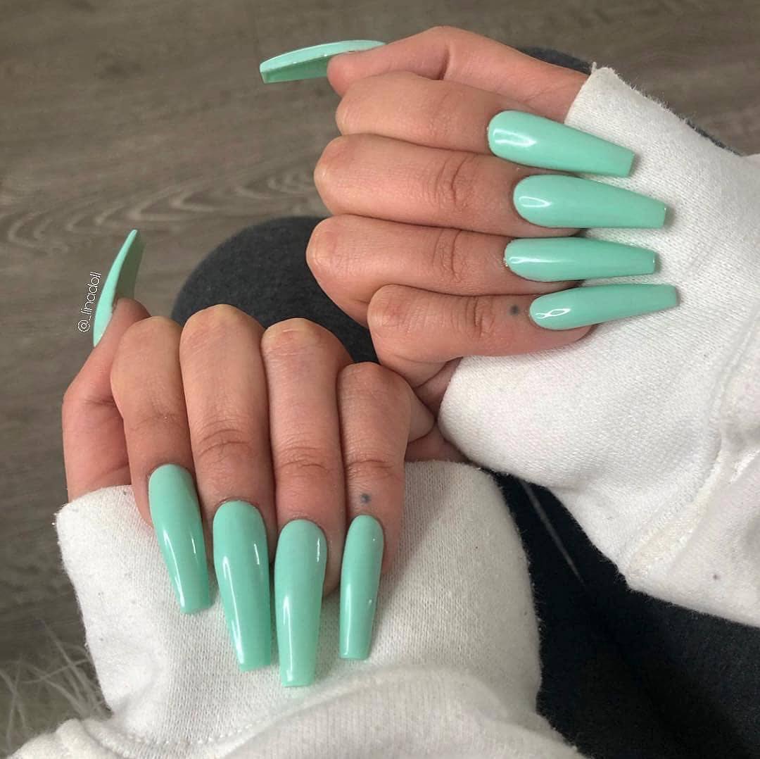 100 Bright Summer Nail Designs 2019 images 84