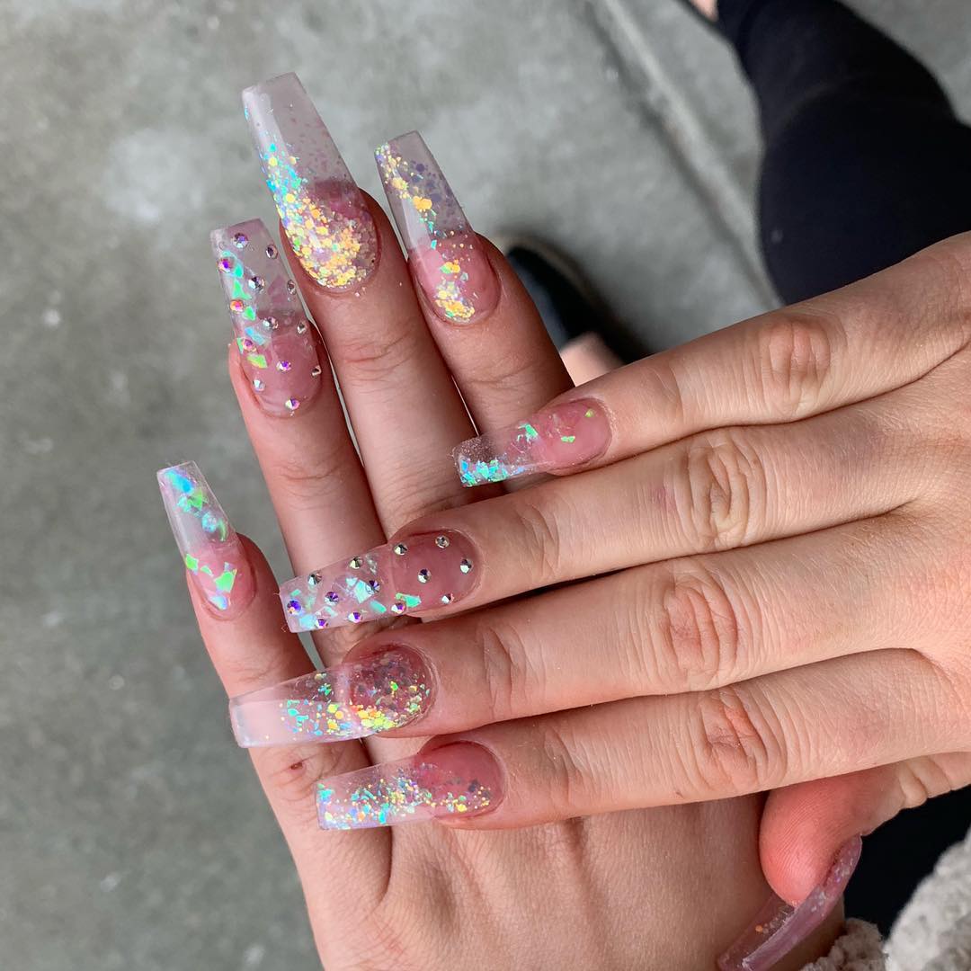 100 Bright Summer Nail Designs 2019 images 85