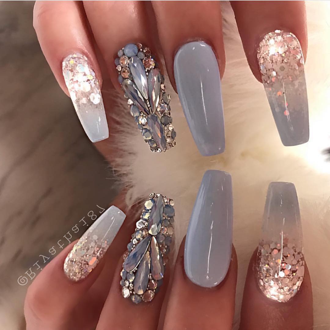 100 Bright Summer Nail Designs 2019 images 86